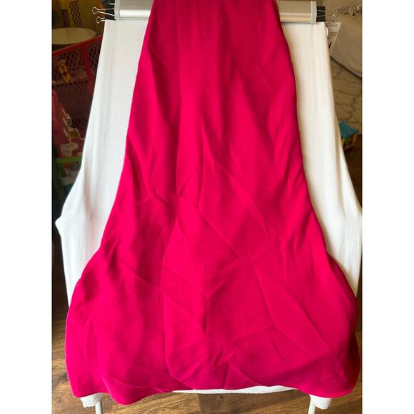 Calvin Klein Women Cocktail Dress size 2 Maxi Sleeveless Padded Chest Slim Pink - Picture 8 of 10